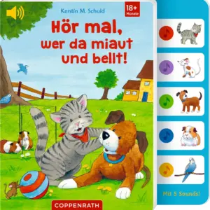 coppenrath Buch Hör mal, wer da miaut und bellt!