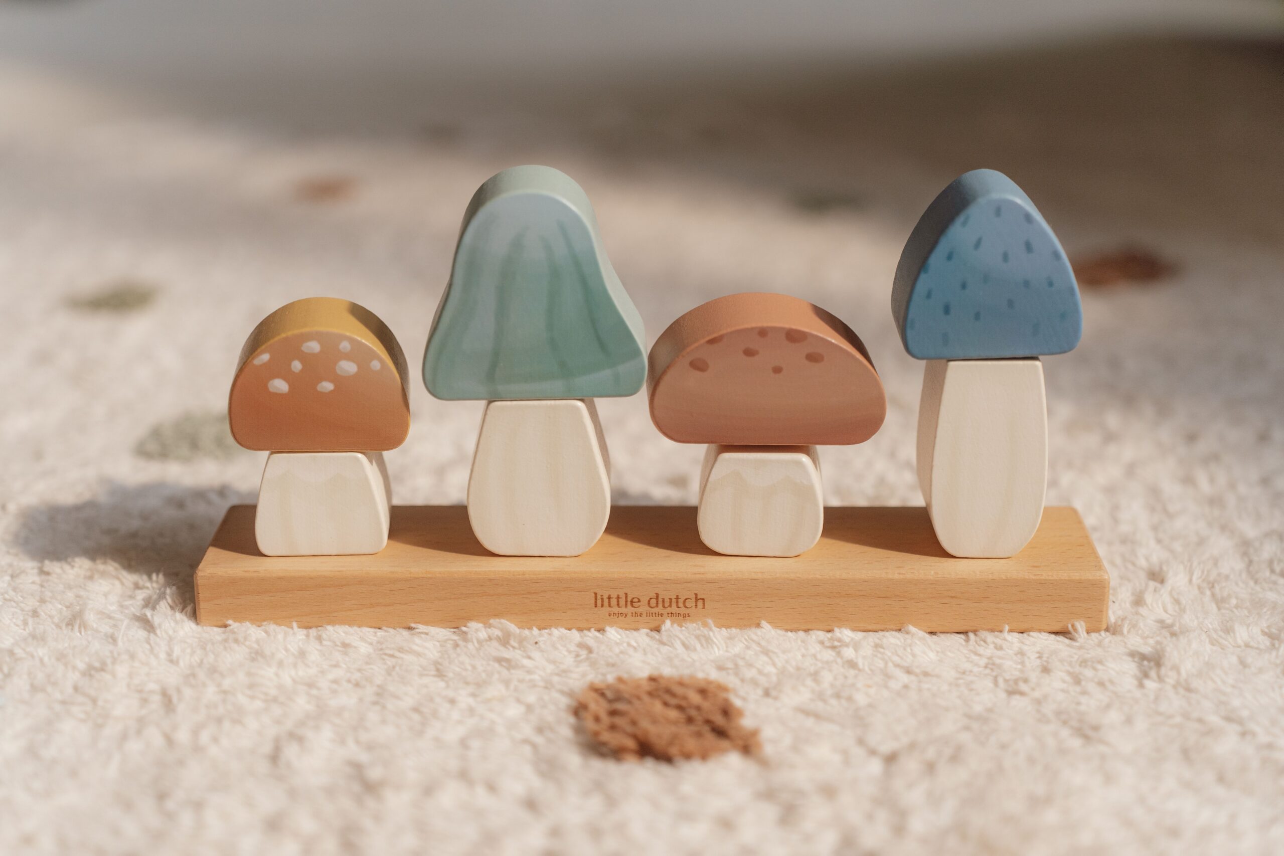 Little Dutch LD7230 Stapel-Pfliegenpilze - Forest Friends – Bild 2