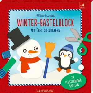 coppenrath Buch Mein bunter Winter-Bastelblock