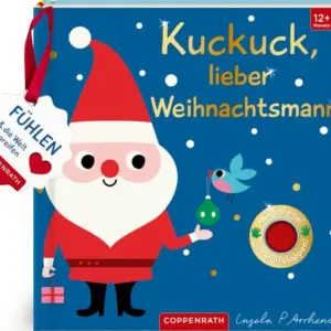 Coppenrath Mein Filz-Fühlbuch: Kuckuck, lieber Weihnachtsmann!