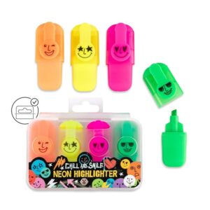 Trendhaus CS Neon-Highlighter 4er-Set