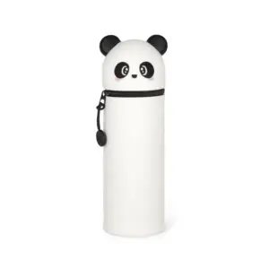 Legami 2-in-1-Federmäppchen aus Silikon – Kawaii Panda