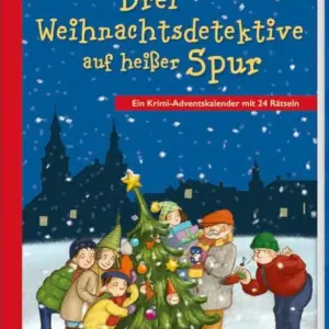 coppenrath Buch Drei Weihnachtsdetektive auf heißer Spur. Ein Krimi-Adventskalender mit 24 Rätseln