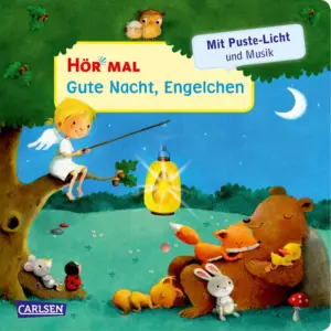 ars Edition Buch Hör mal (Soundbuch): Mach mit – Pust aus: Gute Nacht, Engelchen