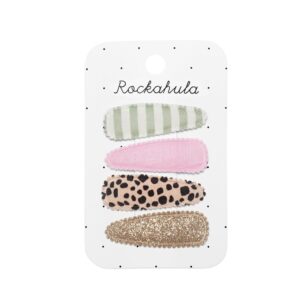 Rockahula Haarspangen H2372L Safari Fabric Clip Set