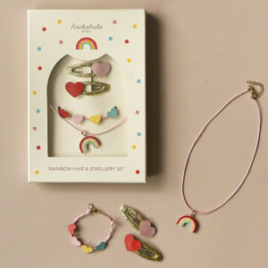 Rockahula Vintage Rainbow Haar und Schmuck Set Y235M