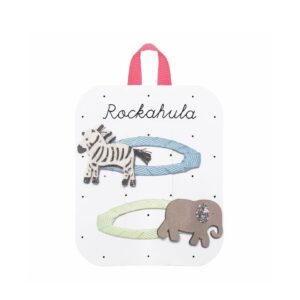 Rockahula Haarspangen H2343B Safari Friends Clips