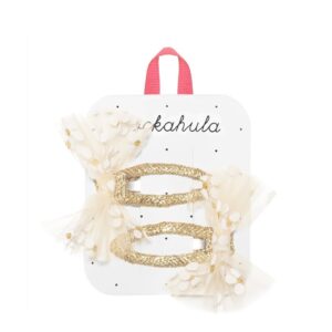 Rockahula Haarspangen H2376W Daisy Tulle Bow Clips