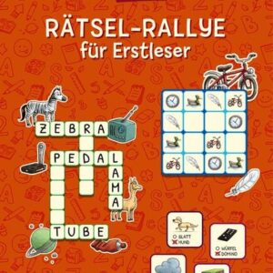 Buch Leselöwen Rätsel-Rallye für Erstleser – 1. Klasse (Orange) Rätselbuch zum Lesenlernen für Kinder ab 6 Jahre Aus der Reihe Leselöwen Rätselwelt