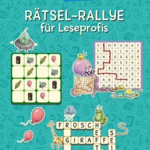 Buch Leselöwen Rätsel-Rallye für Leseprofis – 2. Klasse (Türkis) Rätselbuch zum Lesenlernen für Kinder ab 7 Jahre