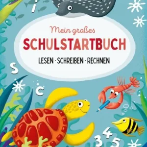 Buch Ravensburger Mein großes Schulstartbuch: Lesen, Schreiben, Rechnen – Rätselbuch ab 6 Jahre, 1. Klasse