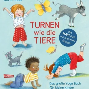 Buch Turnen wie die Tiere – Das große Yoga Buch für kleine Kinder GROSSES BUCH