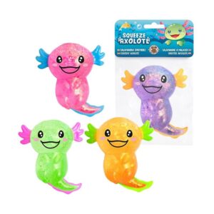 Trendhaus AX Glitzer-Maltose-Axolotl, 4-fach sortiert