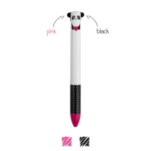 Legami Zweifarbiger Kugelschreiber – Click&Clack Panda