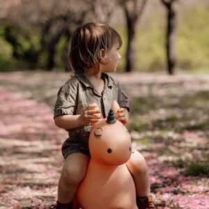 Hüpftier Einhorn (Find that hippo)
