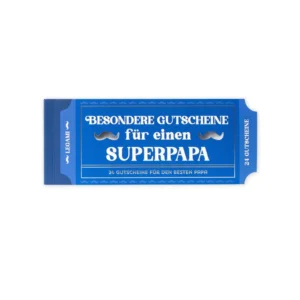 Legami Block mit 24 Gutscheinen für Papa