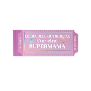 Legami Block mit 24 Gutscheinen für Mama