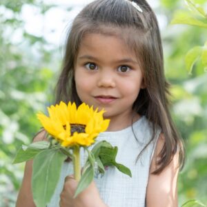 Little Dutch 9130 Pflanzentopf Sonnenblumen – Multicolor – Forest Friends