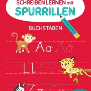 Buch Schreiben lernen mit Spurrillen – Buchstaben