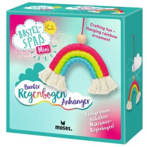 moses Bastelspaß Mini – Farbenfrohes DIY-Set Regenbogen