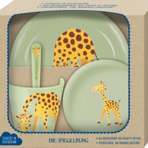 Spiegelburg Geschirr Geschenkset Giraffe – Freche Rasselbande