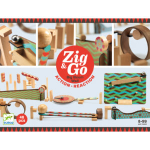 Konstruktionsspiel Zig & Go – Big Boum Wall- 48 pcs, rot