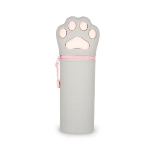 Legami 2-in-1-Federmäppchen aus Silikon – Kawaii Katzenpfote