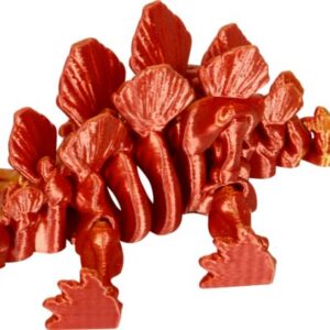 Spiegelburg Kristalltier Stegosaurus Skelett gelb/orange