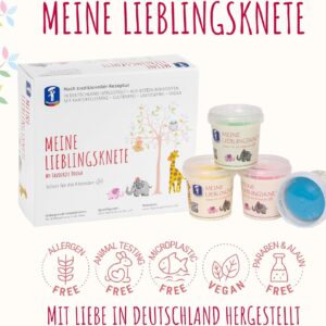 Feuchtmann MEINE LIEBLINGSKNETE Basic Edition – Knetset 4 x 130g