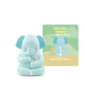 Content Tonie Positives Denken mit Elefant Greta  Geschichten für mehr Selbstsicherheit und Achtsamkeit