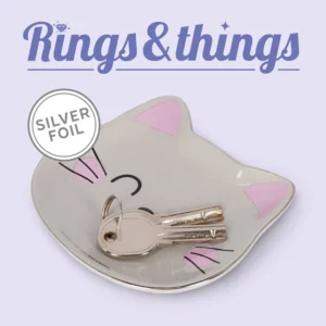 Legami Keramikteller – Rings & Things Katze