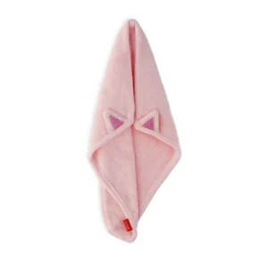 Legami Turban-Handtuch für die Haare – Love my Hair rosa