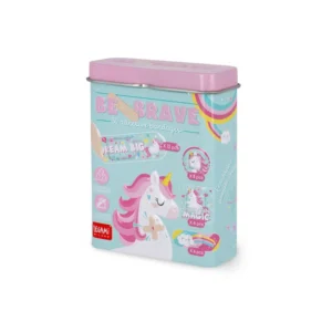 Legami 30 Bedruckte Pflaster – Be Brave Einhorn