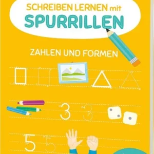 Buch Spurrillen Schreiben lernen mit Spurrillen – Zahlen und Formen