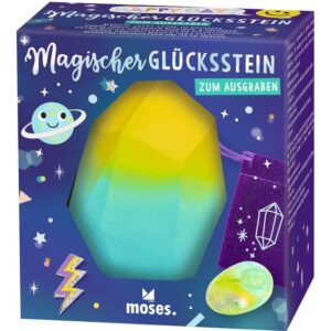 moses DHappy Day Magischer Glücksstein zum Ausgraben gelb