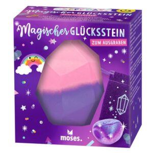 moses DHappy Day Magischer Glücksstein zum Ausgraben violett