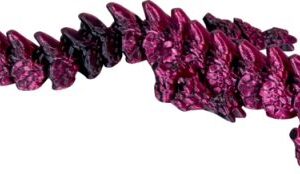 Spiegelburg Kristalltier Felsen-Drache pink/schwarz