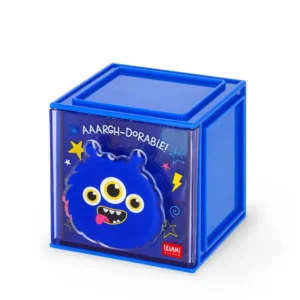 Legami Erweiterbare Schreibtischbox – Cutie Cube Monster
