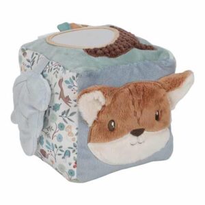 Little Dutch 8909 Aktiv-Würfel Forest Friends blau