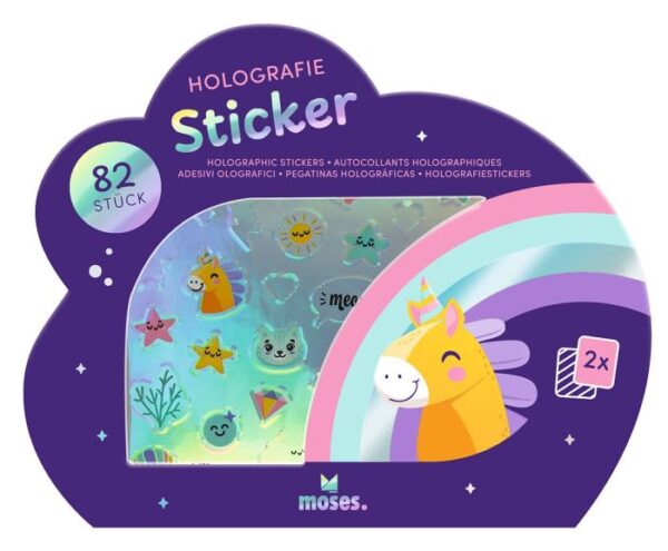 moses Holografie Sticker