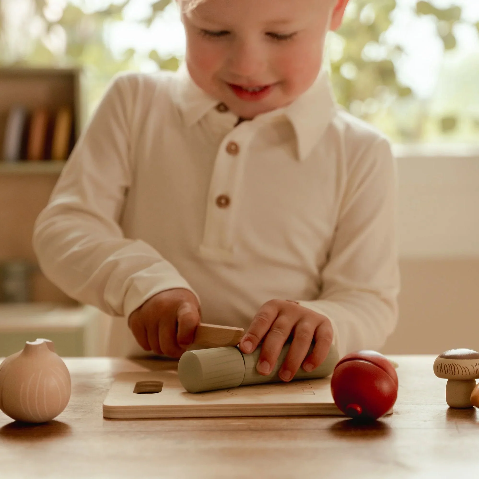 Little Dutch Holz Gemüse zum Schneiden LD2505 – Bild 4