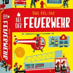 Das XXL-Set – Bauen, Wissen, Spielen: Bei der Feuerwehr