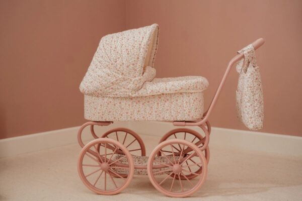 Little Dutch LD4586 Puppenwagen weiche Blumen – Bild 2