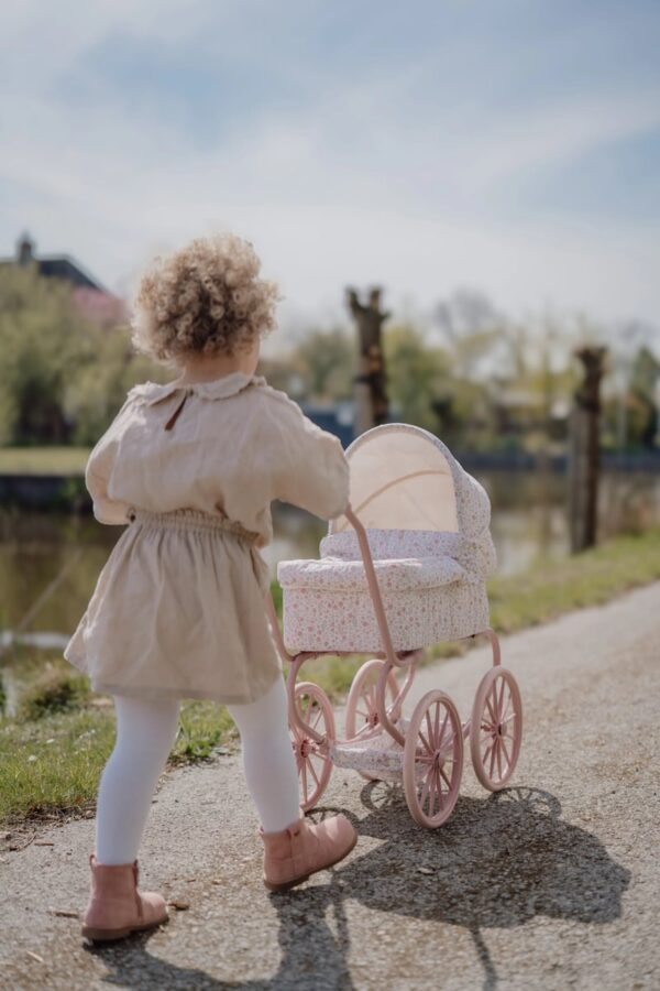 Little Dutch LD4586 Puppenwagen weiche Blumen – Bild 4