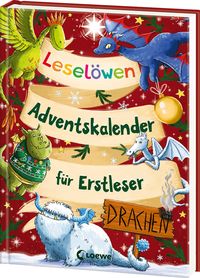 coppenrath Buch Leselöwen-Adventskalender für Erstleser – Drachen