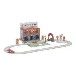 Little Dutch LD2524 Spielkoffer Rennstrecke