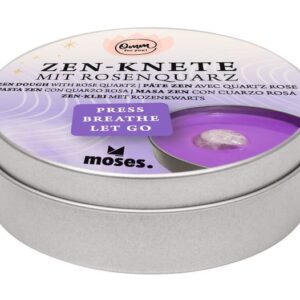 moses Omm for you Zen-Knete mit Rosenquarz violett