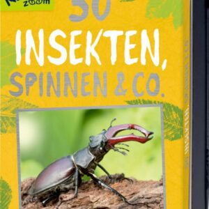 Coppenrath 50 Insekten, Spinnen & Co. – Nature Zoom (Blechdose)