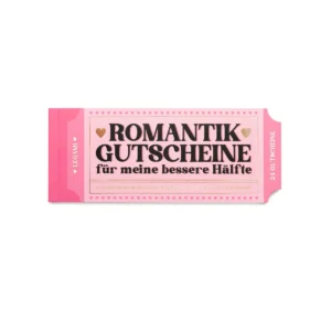Legami Gutscheinheft Love Romantische Gutscheine