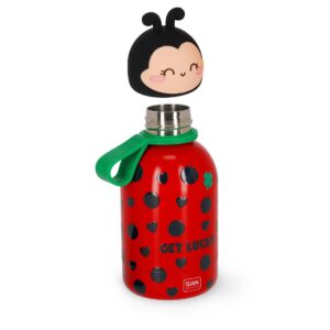 Legami Thermosflasche für Kinder – Hot&Cold BFF Marienkäfer Ladybug